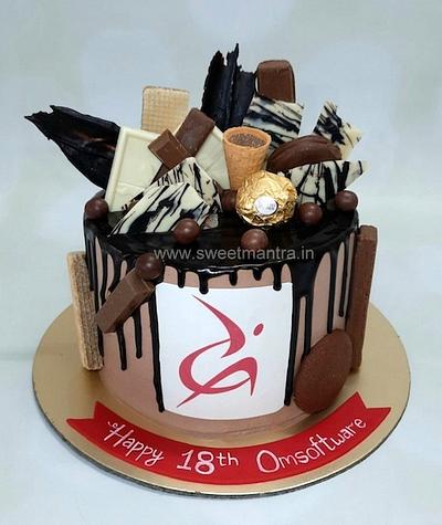 Company anniversary cake - Cake by Sweet Mantra Homemade Customized Cakes Pune