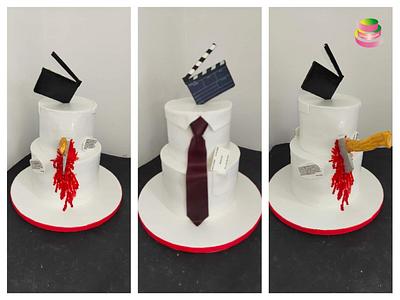 American Psycho cake - Cake by Ruth - Gatoandcake