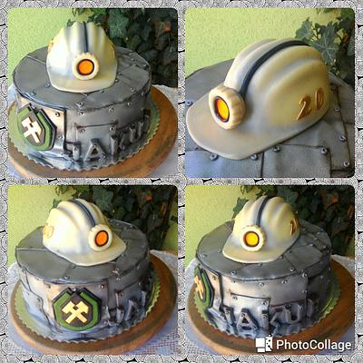 For a young man - a miner - Cake by luhli