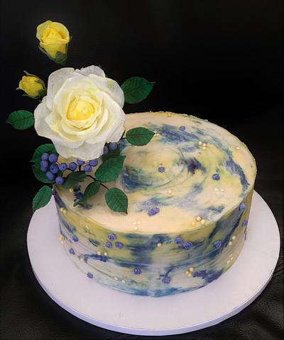 with roses - Cake by OSLAVKA
