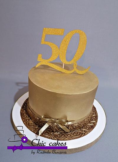 Gold cake - Cake by Radmila