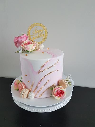 Rose cake - Cake by ImagineCakes