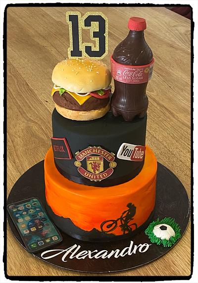 Favourite things!  - Cake by Rhona
