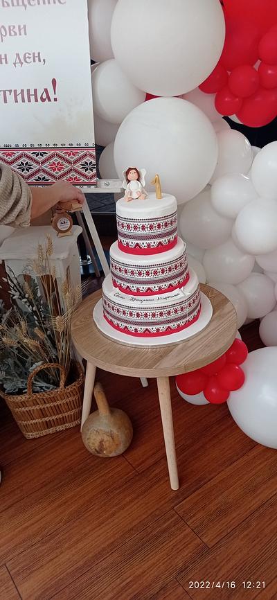 Bulgarian christening cake - Cake by BoryanaKostadinova