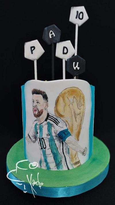 Messi - Cake by Diana