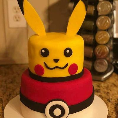 pikachu cake - Cake by WitchyCaker