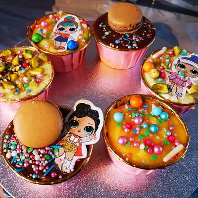 LOL surprise mini cheesecakes  - Cake by Dana Bakker