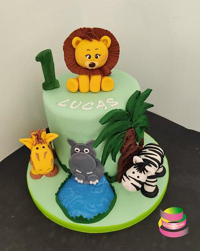First birthday Cake - Cake by Ruth - Gatoandcake