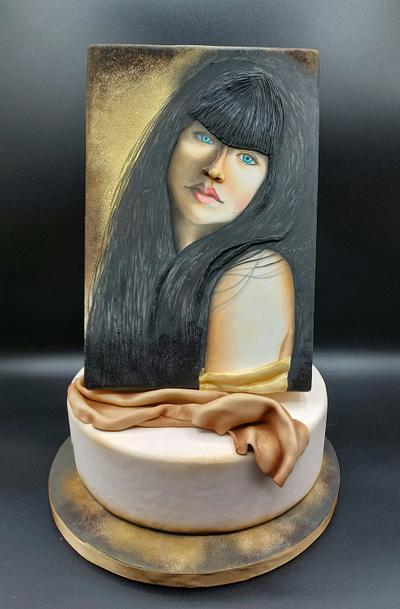 Ritratto di donna  - Cake by Roberta Vino Cakes