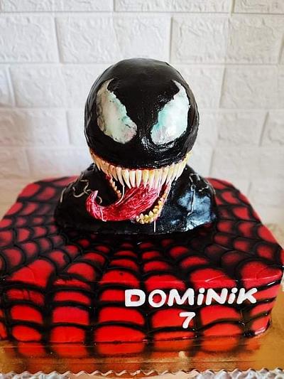Venom cake - Cake by RekaBL86