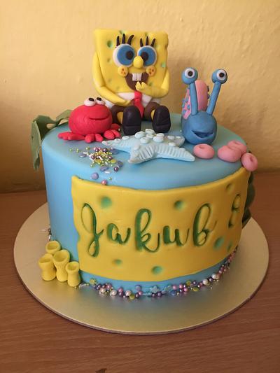Spongebob - Cake by malinkajana
