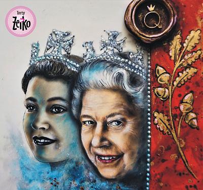 Queen Elizabeth II. - Cake by Torty Zeiko