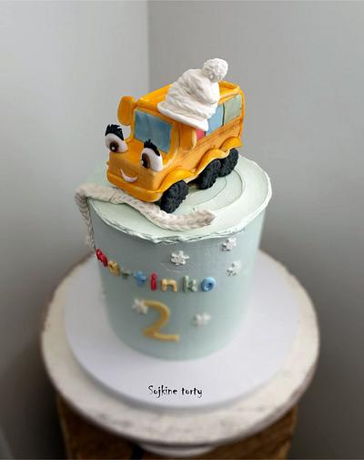 Bus in cap - Cake by SojkineTorty