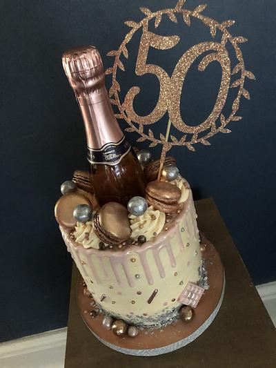 50th birthday cake  - Cake by Andrias cakes scarborough