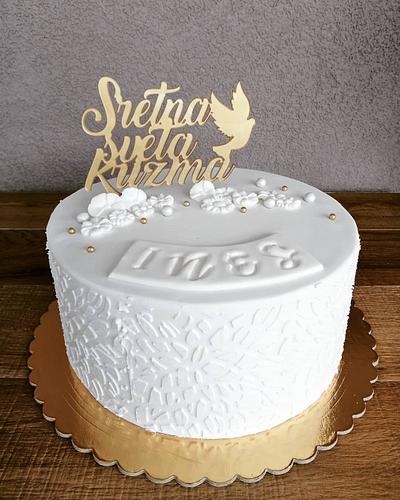 Confirmation cake  - Cake by Tortebymirjana