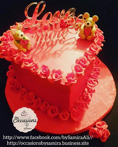 Valentines cake ♥️ by Occasions Cakes - Cake by Occasions Cakes