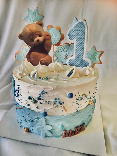 Teddy bear - Cake by malinkajana
