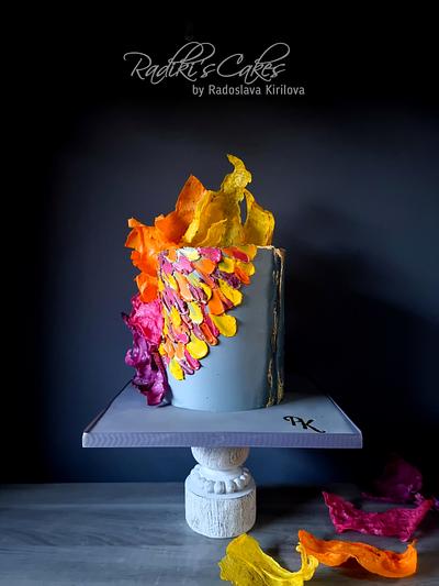 Colourful explosion - Cake by Radoslava Kirilova (Radiki's Cakes)