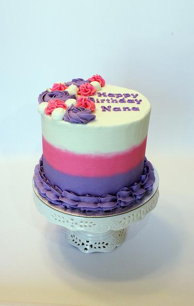 Nana's Birthday - Cake by Anchored in Cake