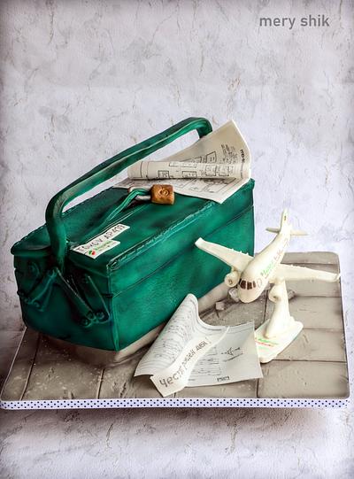 Aviation engeneer`s cake - Cake by Maria Schick