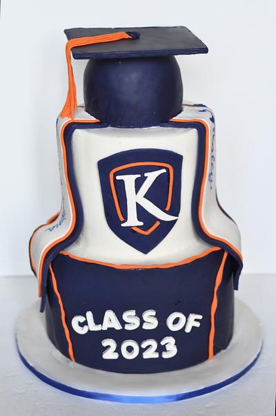 Graduation Cake - Cake by Sandra Smiley