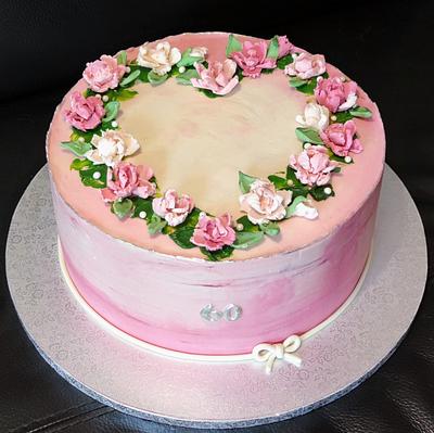 patula flowers - Cake by OSLAVKA