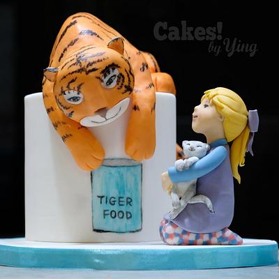 The Tiger Who Came to Tea - Children's Classic Books Dreamland Challenge - Cake by Cakes! by Ying