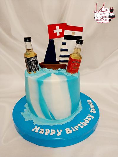 "Birthday cake" - Cake by Noha Sami