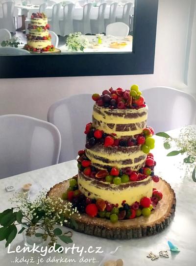 Wedding fruit cake - Cake by Lenkydorty