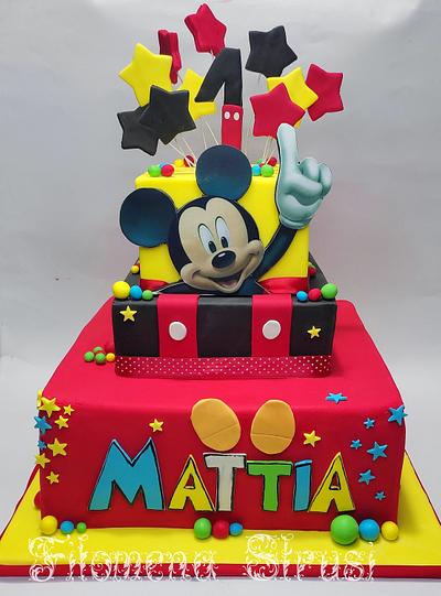 Mickey mouse cake  - Cake by Filomena