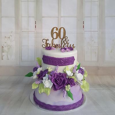 Violets - Cake by Karamelo Cakes & Pastries