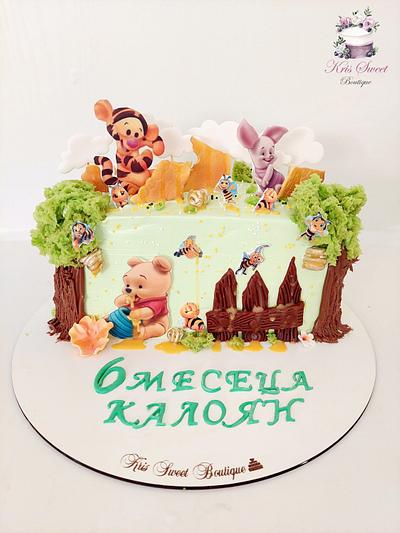 1/2 Winnie the Pooh  - Cake by Kristina Mineva