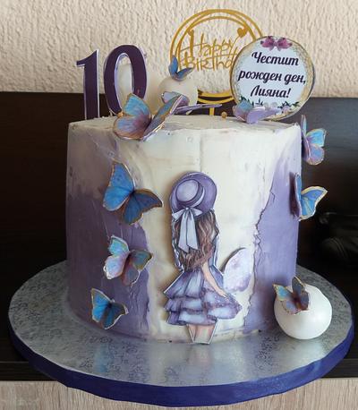 Birthday cake  - Cake by Maria Baleva