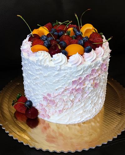 with fruits - Cake by OSLAVKA