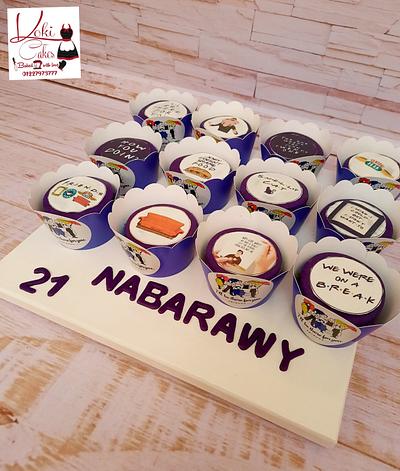 "Freinds Series theme cupcakes" - Cake by Noha Sami