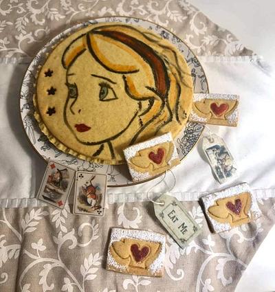 Alice in Wonderland....Pie 🫐 - Cake by CupClod Cake Design
