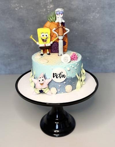 Spongebob cake  - Cake by Dominikovo Dortičkovo