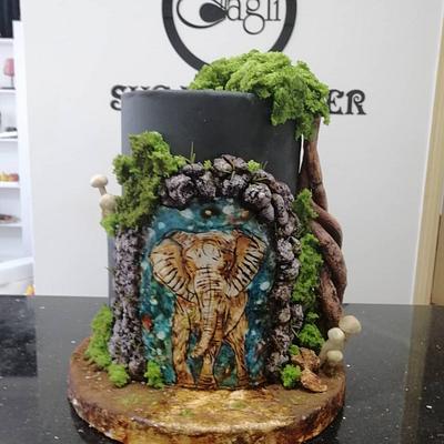 Elephant cake  - Cake by Dilek Dağlı