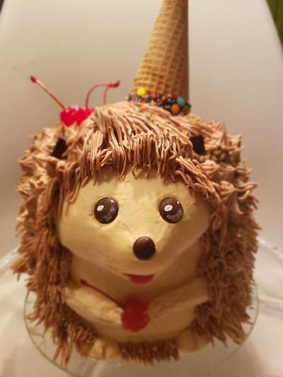 Hedgehog cake. - Cake by Tanya Semenets (Hatano)