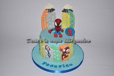 Spidey amazing friends cake - Cake by Daria Albanese