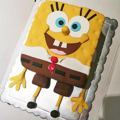 Sponge Bob cake - Cake by Torte Panda