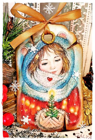 Christmas cookies/GIRL - Cake by Galya's Art 