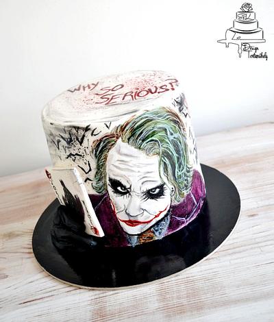 Joker cake - Cake by Krisztina Szalaba