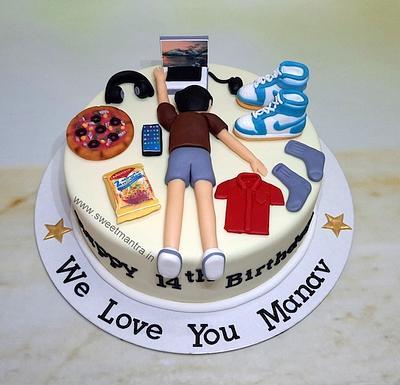 Teenager life theme cake - Cake by Sweet Mantra Homemade Customized Cakes Pune