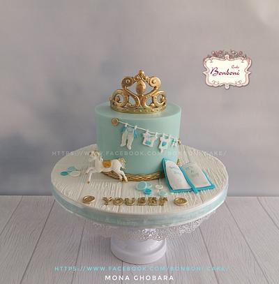 baby shower cake - Cake by mona ghobara/Bonboni Cake