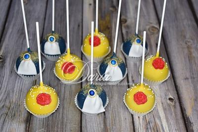 The beauty and the beast cakepops - Cake by Daria Albanese