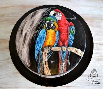 Parrot cake - Cake by Krisztina Szalaba