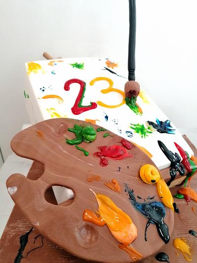 3D Art cake - Cake by Reci To Tortom 