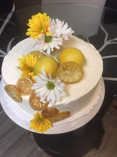 Lemon Birthday Cake - Cake by Cakeicer (Shirley)