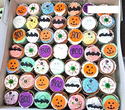 Cupcakes for Halloween party - Cake by Sweet Mantra Homemade Customized Cakes Pune